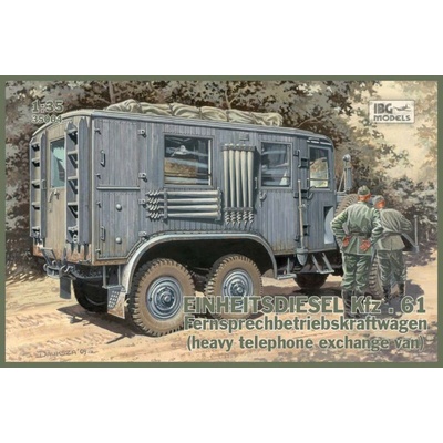 IBG Models EINHEITSDIESEL Heavy Telephone Exchange Van 1:35