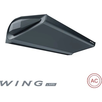 Въздушна завеса wing e150 ac с 3-скоростен вентилатор, цвят антрацитно сиво (ral 7016) (wing e150 ac)