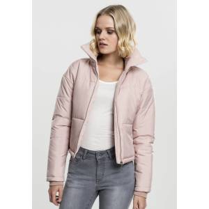 Urban Classics Дамско яке Urban Classics High Neck в розов цвятMODEL791 SALE - , размер XS