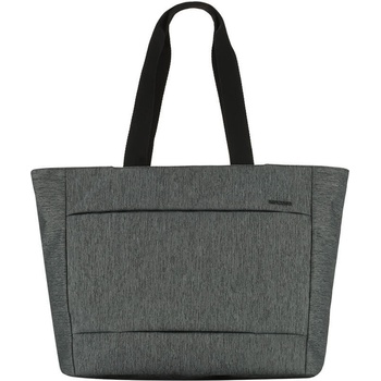 Incase Елегантна чанта за MacBook Pro 15 и лаптопи до 15 инча - Incase City Market Tote (тъмносив) (INCO300158-HBK)