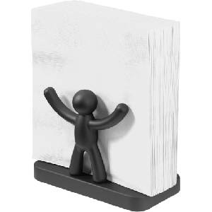 Umbra Салфеткик Buddy черен (330281-040)