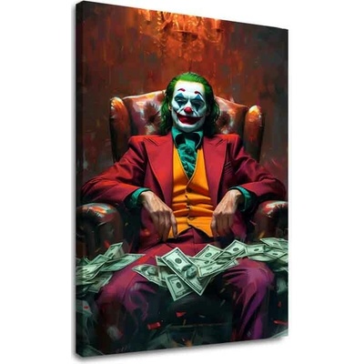 Obraz Joker: Pán chaosu | Talianske plátno - 60x90 cm