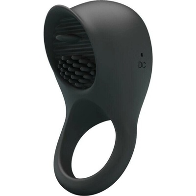 Pretty Love - Vibrating Penis Ring With Black Tongue