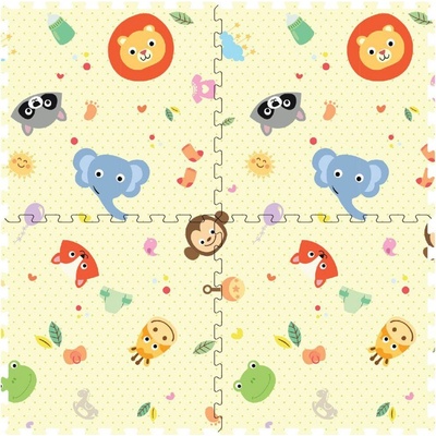 Wiky Měkké bloky zvířátka 60 x 60 cm