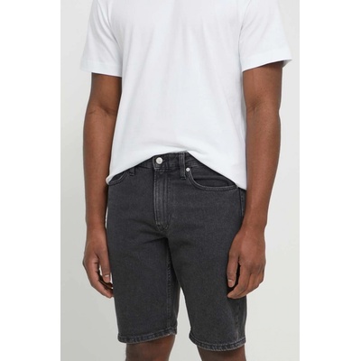 Calvin Klein Jeans džínové šortky pánské šedá J30J325311