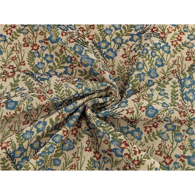 Prima-obchod Gobelín - metráž, barva 5 (250 g/m²) modrá květy