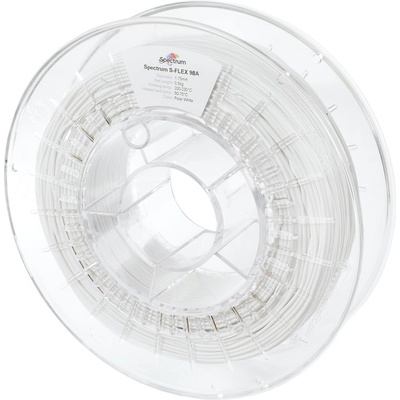 Spectrum 80521 3D филамент, S-Flex 98A, 1, 75 мм, 500g, полярно бяло (80521)