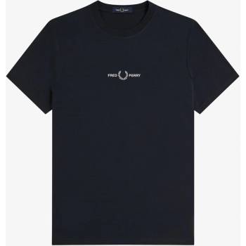 Fred Perry Тениска Fred Perry Embroidered Logo T Shirt - Navy 248