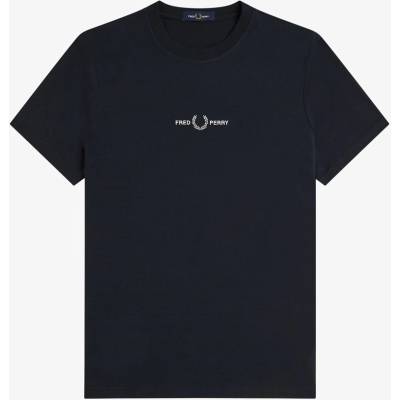 Fred Perry Тениска Fred Perry Embroidered Logo T Shirt - Navy 248