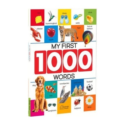 My First 1000 Words: Early Learning Picture Book to Learn Alphabet, Numbers, Shapes and Colours, Transport, Birds and Animals, Professions,