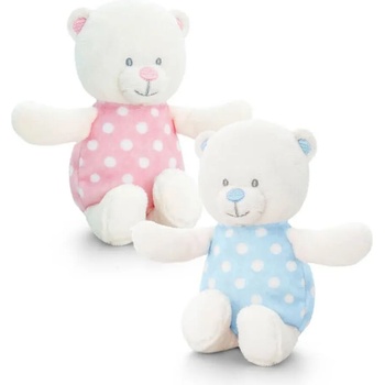 Image 1 of Keel Toys - Бебешко мече - дрънкалка - 13 см