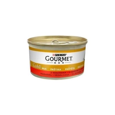 Gourmet Gold cat paštika hovězí 85 g – Zbozi.Blesk.cz