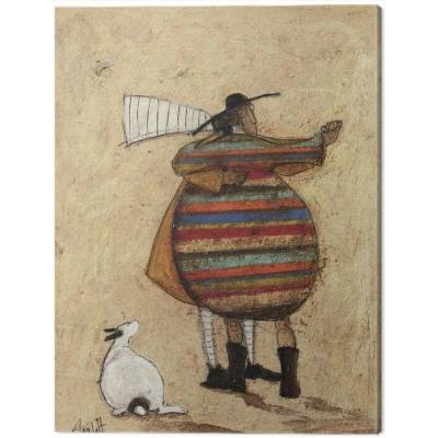 Obraz na plátne Sam Toft - Dancing Cheek to Cheeky, 2 cm - 30×40 cm
