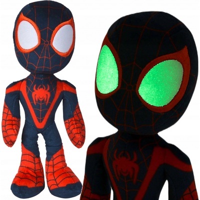 Marvel Plush Figure Glow In The Dark Eyes Miles Morales 25 cm