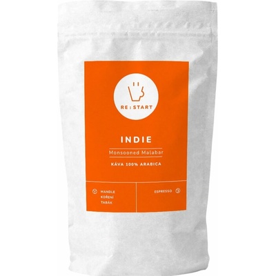 RE:START coffee káva INDIE MALABAR AA ASPINWAL 250 g
