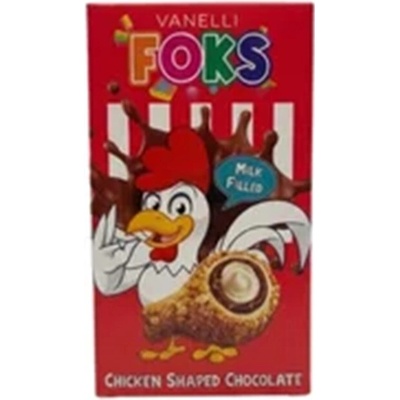 Vanelli Foks čokoládové stehno mliečne plnené 50 g