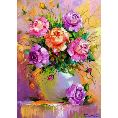 Enjoy - Puzzle Bouquet of Roses 1000 enjoy - 1 000 piese