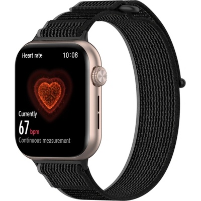 PROTEMIO 95461 NYLON COLOR Vyměnitelný řemínek pro Honor Watch 5 BLACK GREY