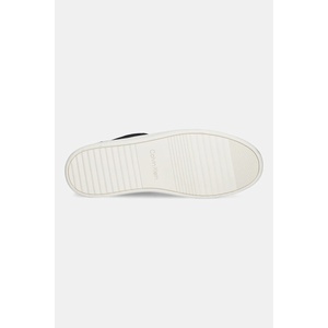 Calvin Klein Велурени маратонки LOW CUPSOLE LACEUP SU (HM0HM01946)