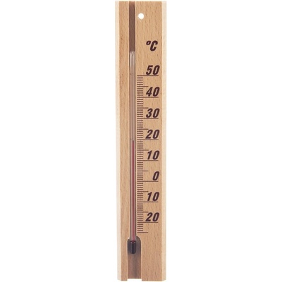 Drevený univerzálny teplomer Orion 21cm