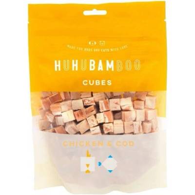 Huhubamboo kostky s kuřecím a treskou 75 g