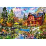 KS Games - Puzzle Dominic Davison: Mountain Retreat - 2 000 piese