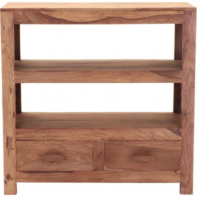 indickynabytok.sk Knižnica Kali 90x90x35 indický masív palisander