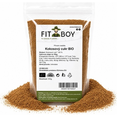 FITBOY Kokosový cukor BIO 500g