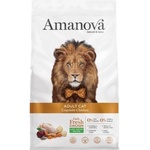 Amanova adult cat exquisite chicken - пълноценна храна за пораснали котки от всички породи, с Пиле и пащърнак - 1, 5 кг, Испания - 33115