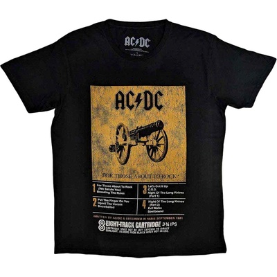 AC/DC 8 Track Black XL Риза (ACDCTS105MB04)