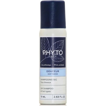 PHYTO Сух шампоан коса, Phyto Douceur Softness Dry Shampoos for All Hair Types 75ml