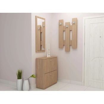 DST Портманто 3 в 1 Viki-dst, дъб амбер