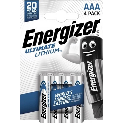 BAT Energizer Ultimate Lítium AAA 4 ks EL001 EL001