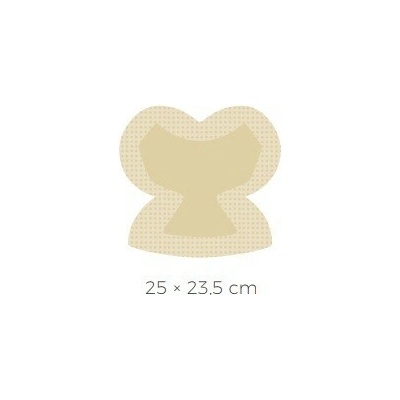 Zhende Medical Co., Ltd. clevesil border heel 25x23,5cm, obvaz z polyur. pěny se silikonovým roz