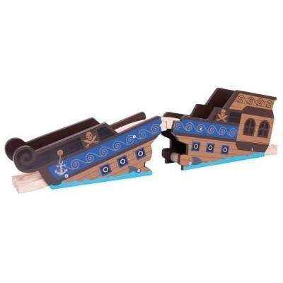 Bigjigs Toys - Дървен корабокрушенски мост