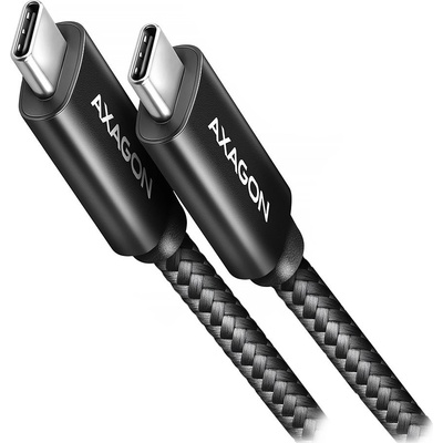 Axagon BUCM4X-CM10AB USB-C, USB4 Gen 3×2, PD 240W 5A, 8K HD, ALU, 1m