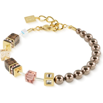 COEUR DE LION Náramok so Swarovski perlami a krištáľmi 5086301100