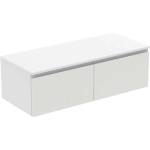 Ideal Standard Finesse - Шкафче за умивалник, 120x51x38 см, 2 чекмеджета, матово бяло E3436Y1 (E3436Y1)