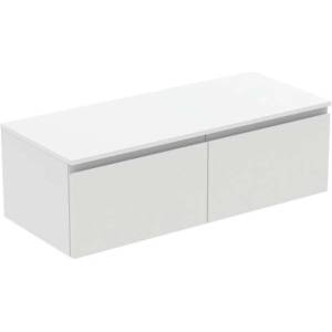 Ideal Standard Finesse - Шкафче за умивалник, 120x51x38 см, 2 чекмеджета, матово бяло E3436Y1 (E3436Y1)