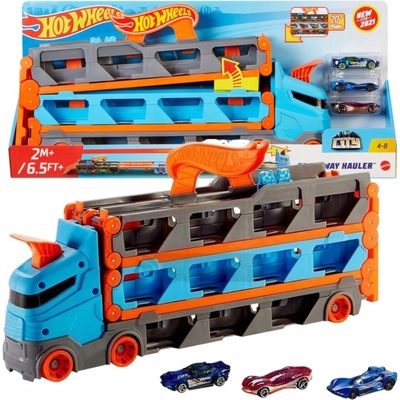Mattel Hot Wheels nadupaný tahač – Zboží Mobilmania