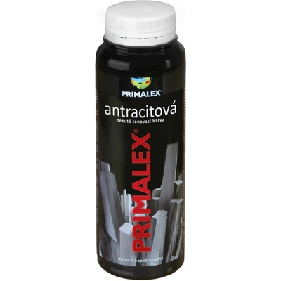 PRIMALEX Akrylátová tekutá tónovací barva 0,25 l Antracitová
