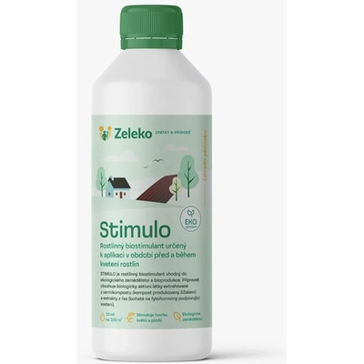 Zeleko Stimulo Biostimulant pro více květů a plodů 500 ml