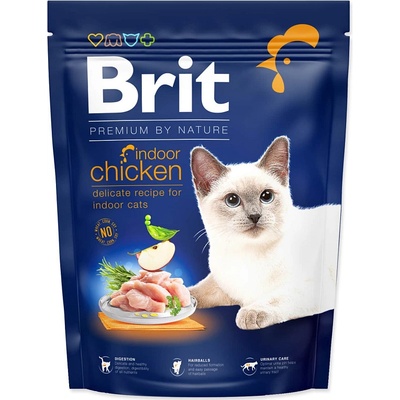 Brit Premium Cat by Nature Indoor Chicken 300 g