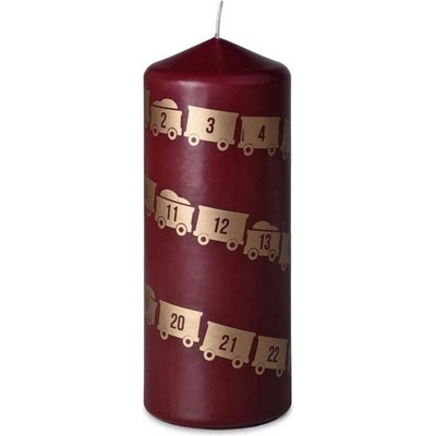 Emocio adventní kalendář zlatý vláček 68x180 490 g