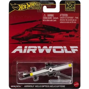 Mattel Hot Wheels: Попкултура количка - хеликоптер Airwolf (JBL56)