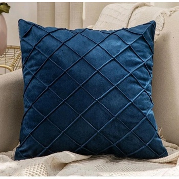 Image 1 of Декоративна възглавница/калъфка Рони - Тъмносин