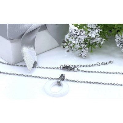 Jan Kos Jewellery Řetízek s přívěskem z oceli 12102455
