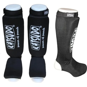 Image 1 of Katsudo Strike предпазители за пищяли и подбедрици, черни (1980.KAT.BLACK)