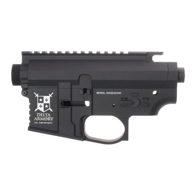 Tělo repliky M4/AR15 Delta Armory, kov Černé