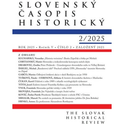 Slovenský časopis historický 2/2025